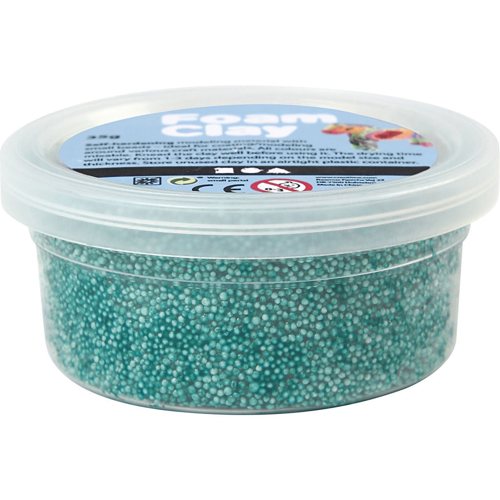 Foam Clay®, dark green, 35 g/ 1 tub [HOB-78954]
