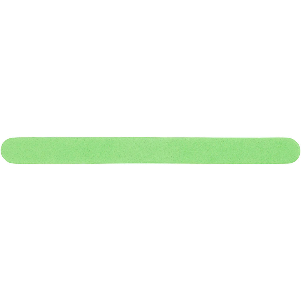 Foam Ice Lolly Sticks, L: 11,5 cm, W: 1 cm, thickness 2 mm, assorted colours, 120 pc/ 1 pack [HOB-790590]