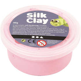 Silk Clay®, pink, 40 g/ 1 tub [HOB-79109]