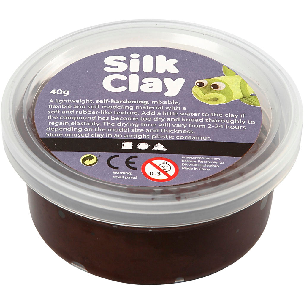 Silk Clay®, brown, 40 g/ 1 tub