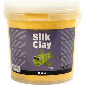 Silk Clay®, yellow, 650 g/ 1 bucket [HOB-79130]