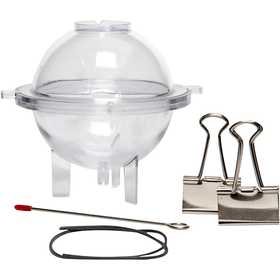 Candle Mould, Spherical, dia. 80 mm, 1 pc [HOB-79230]