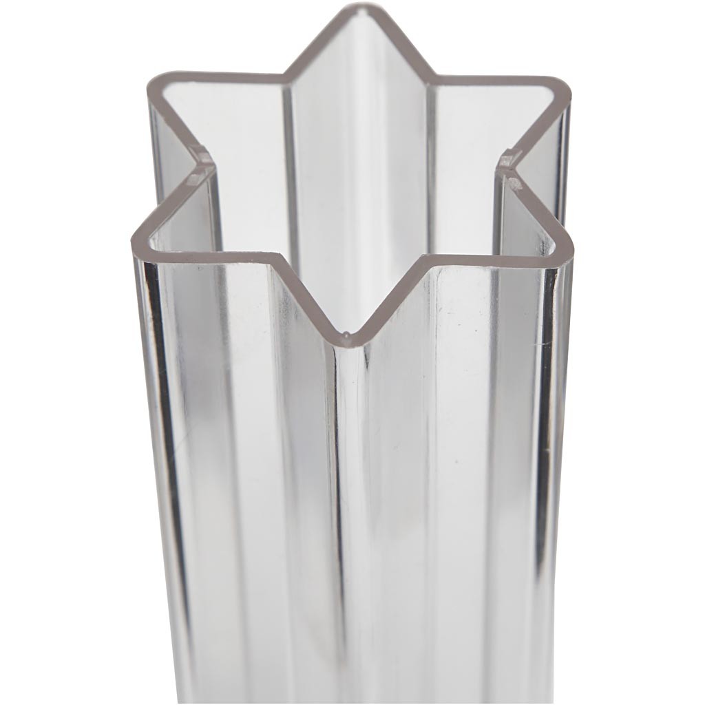 Candle Mould, Six-pointed star, size 220x55 mm, 1 pc [HOB-79232]