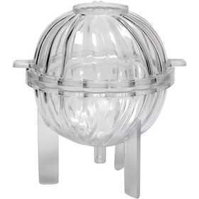 Candle Mould, Spiral sphere, H: 70 mm, 1 pc [HOB-79244]