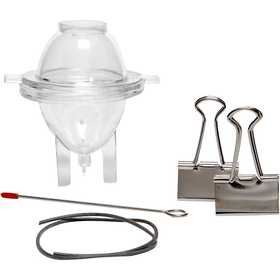 Candle Mould, Egg, H: 65 mm, dia. 47 mm, 1 pc [HOB-79248]