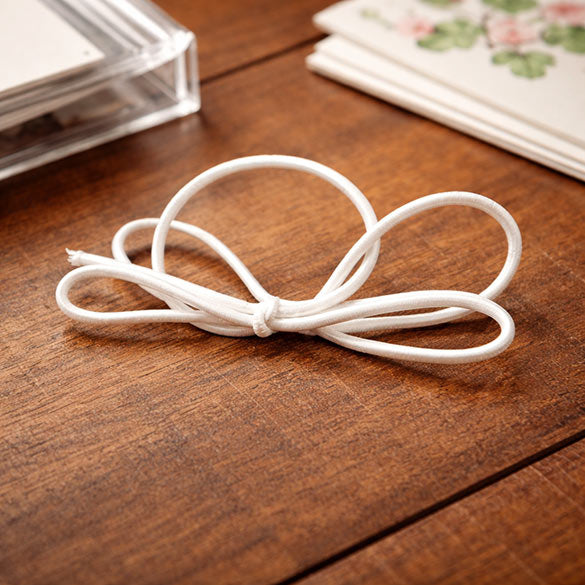 Decorative Loops White 20cm (50 pieces) [8SW]