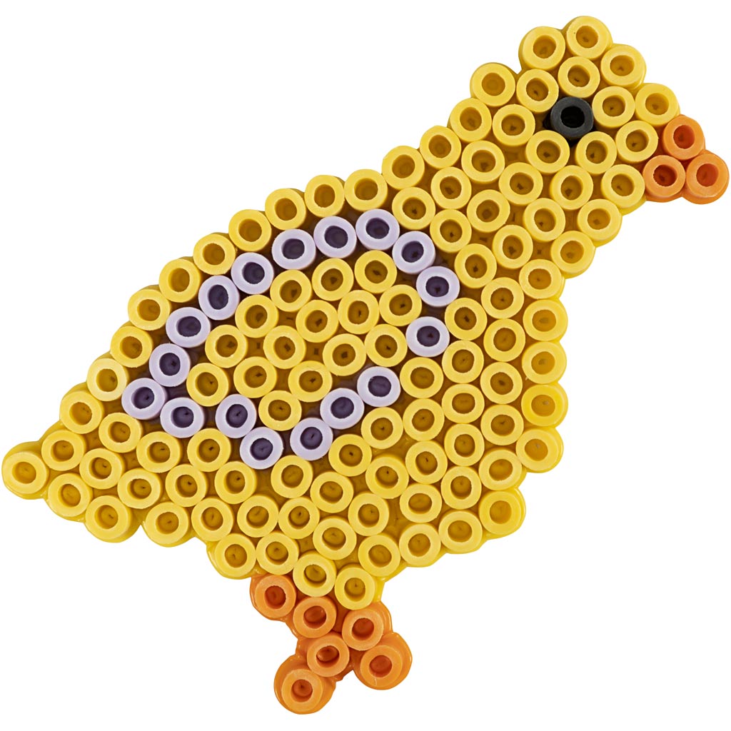 NABBI BioBeads Pegboard, bird, size 6,2x13,4 cm, medium, 1 pc [HOB-906787]