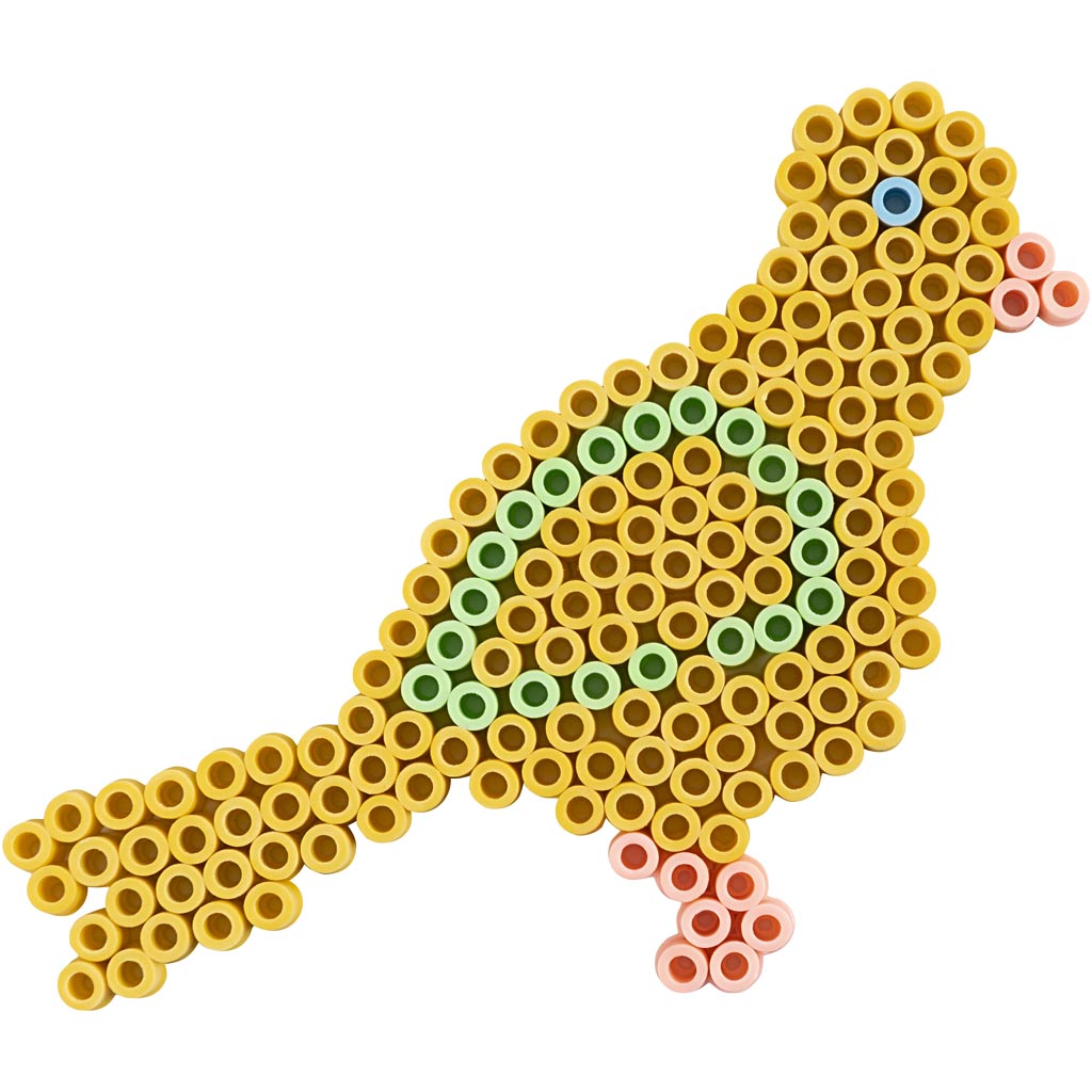 NABBI BioBeads Pegboard, bird, size 6,2x13,4 cm, medium, 1 pc [HOB-906787]