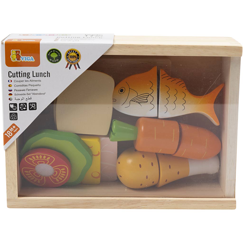 VIGA cuttable food for the lunchbox, 17 parts/ 1 set [HOB-907714]