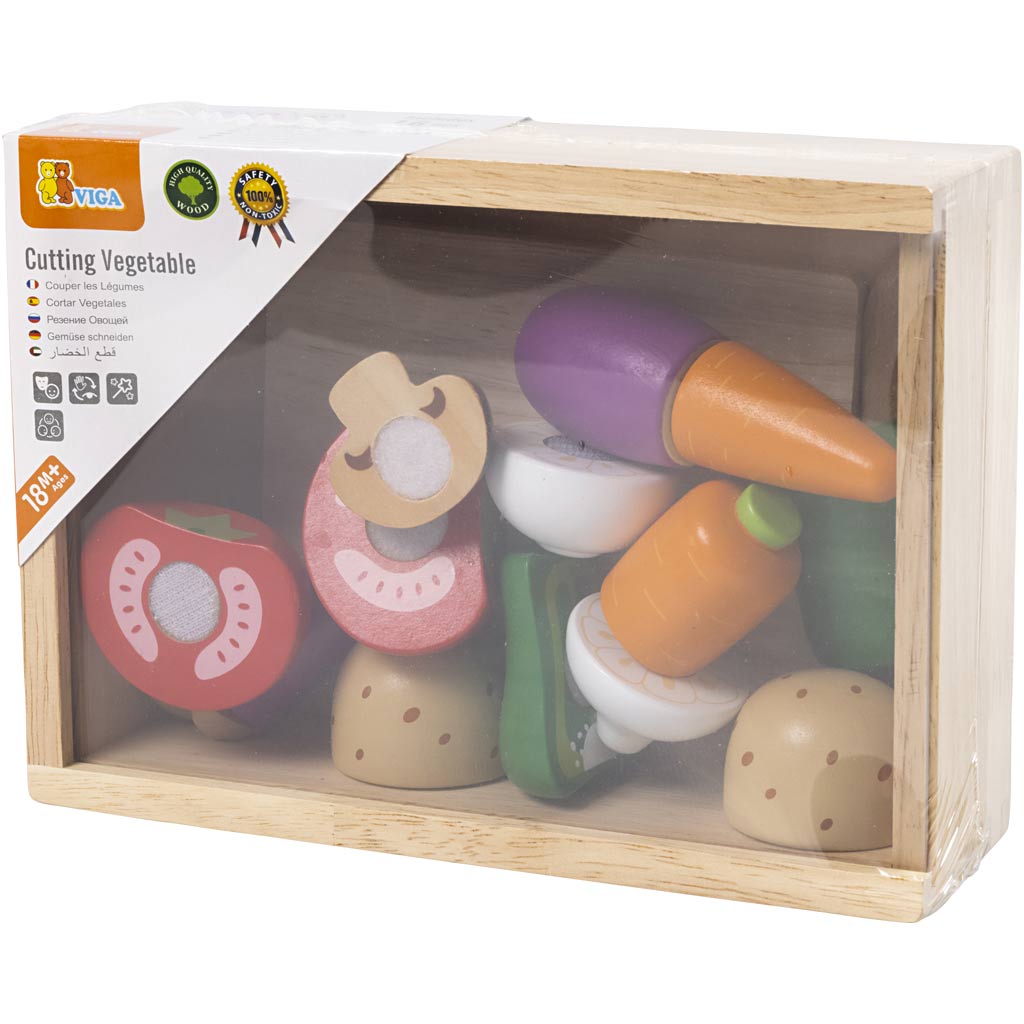 VIGA cuttable vegetable set, 20 parts/ 1 set [HOB-907717]