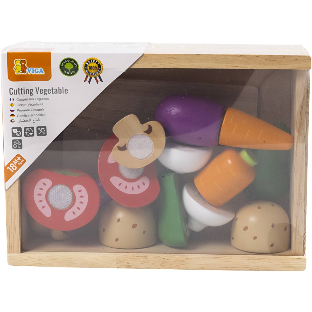 VIGA cuttable vegetable set, 20 parts/ 1 set [HOB-907717]