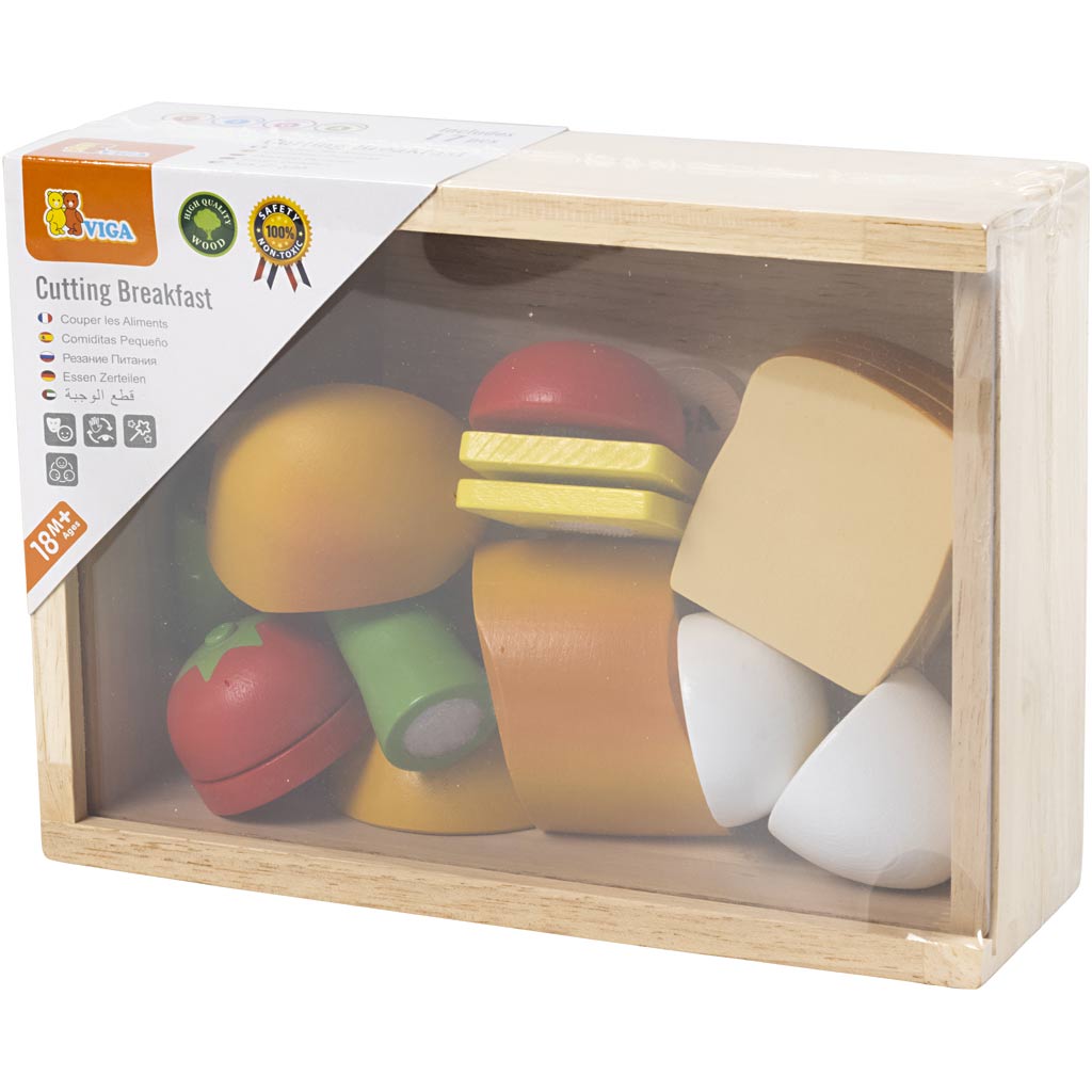 VIGA Breakfast Set, assorted colours, 1 set [HOB-907718]