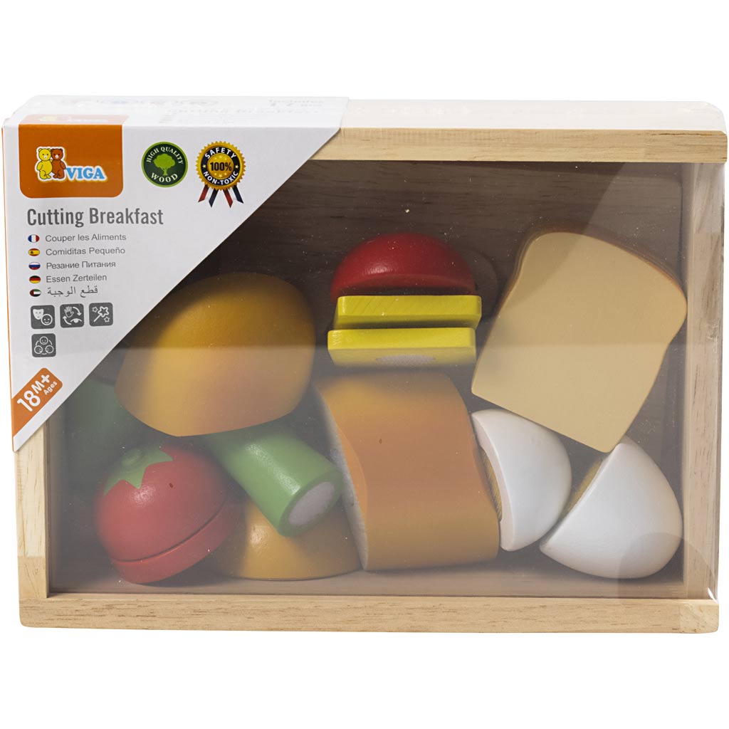VIGA Breakfast Set, assorted colours, 1 set [HOB-907718]