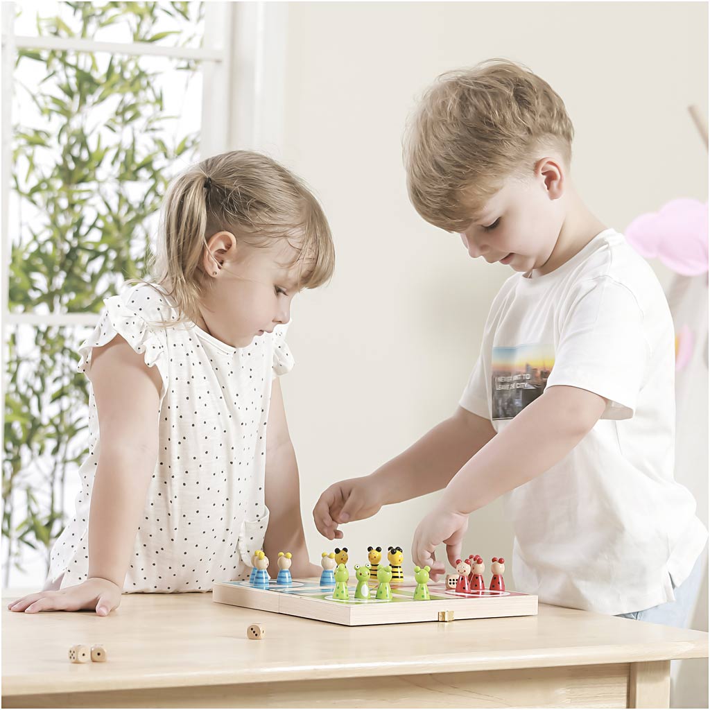 VIGA Ludo animals board game, 1 set [HOB-907762]