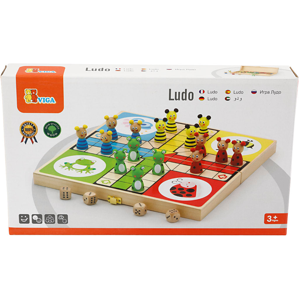 VIGA Ludo animals board game, 1 set [HOB-907762]