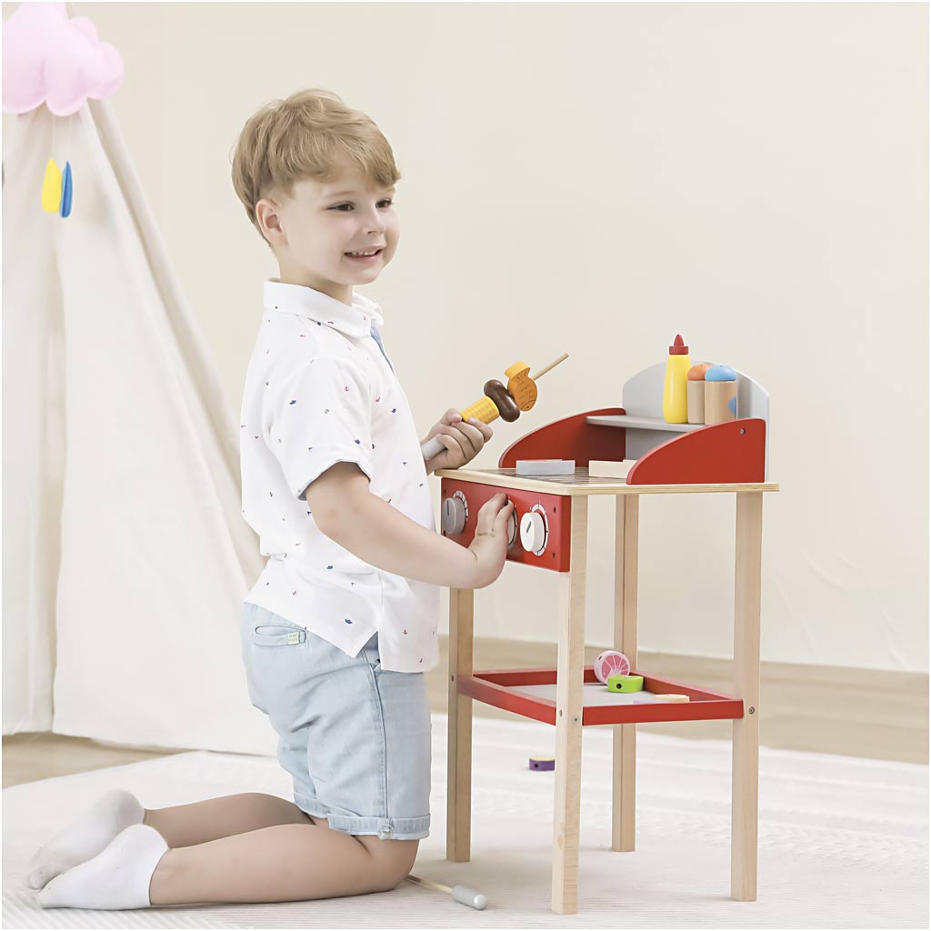 VIGA wooden barbecue, size 39x60x26 cm, 1 pc [HOB-908480]