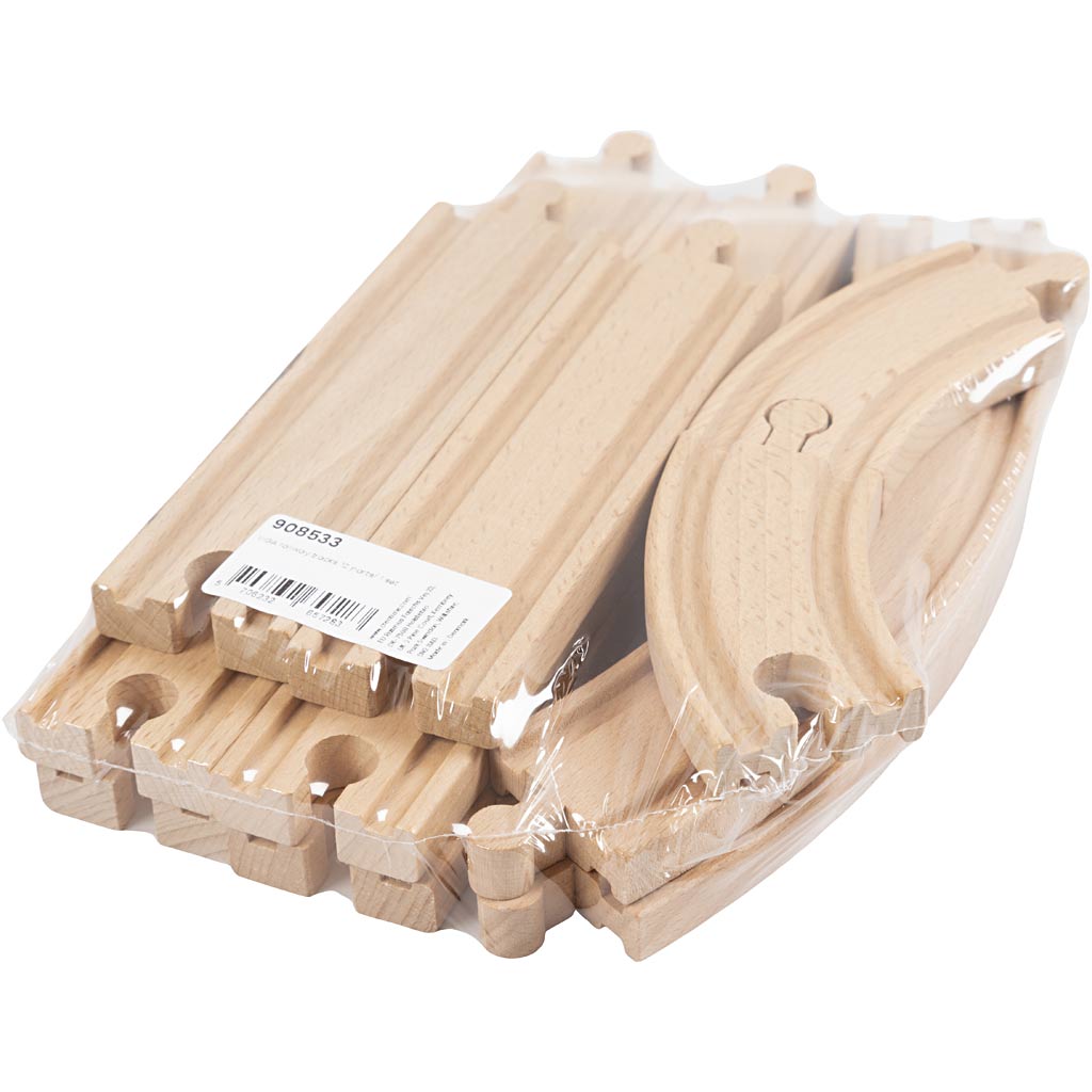 VIGA railway tracks, 12 parts/ 1 set [HOB-908533]