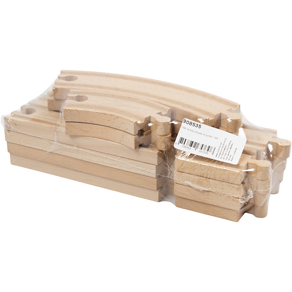 VIGA railway tracks, 16 parts/ 1 set [HOB-908535]