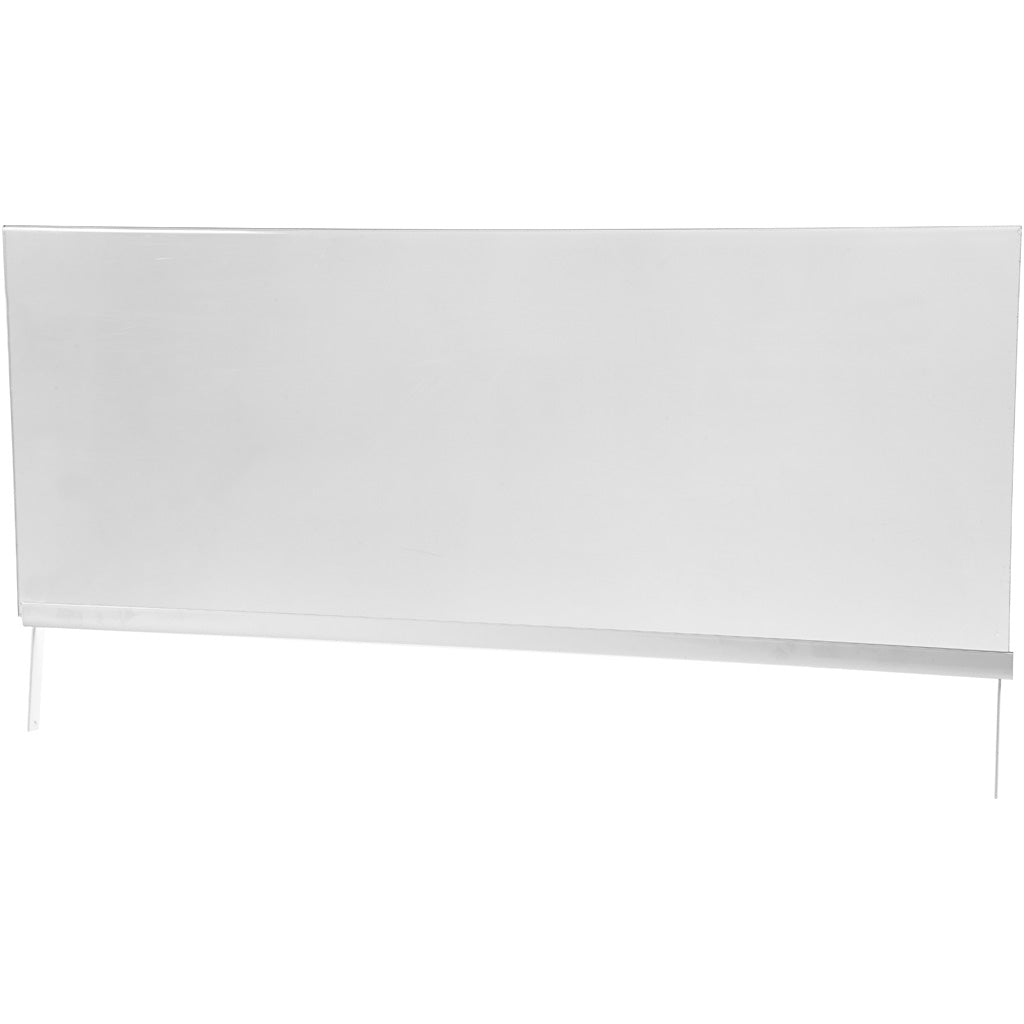 Sign Holder with Base, H: 300 mm, W: 720 mm, 1 set [HOB-93245]