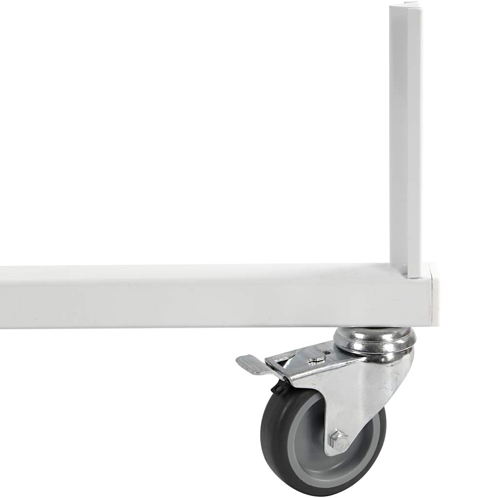 Frame End, H: 280 mm, D. 50 cm, W: 815 mm, white, 1 pc [HOB-93270]