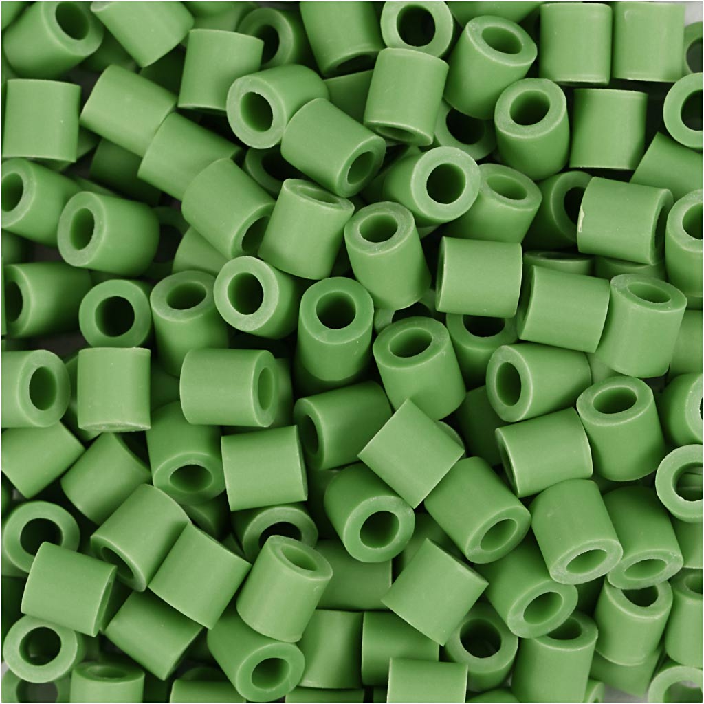 NABBI BioBeads, size 5x5 mm, hole size 2.5 mm, medium, green, 1000 pc/ 1 pack [HOB-9067800]