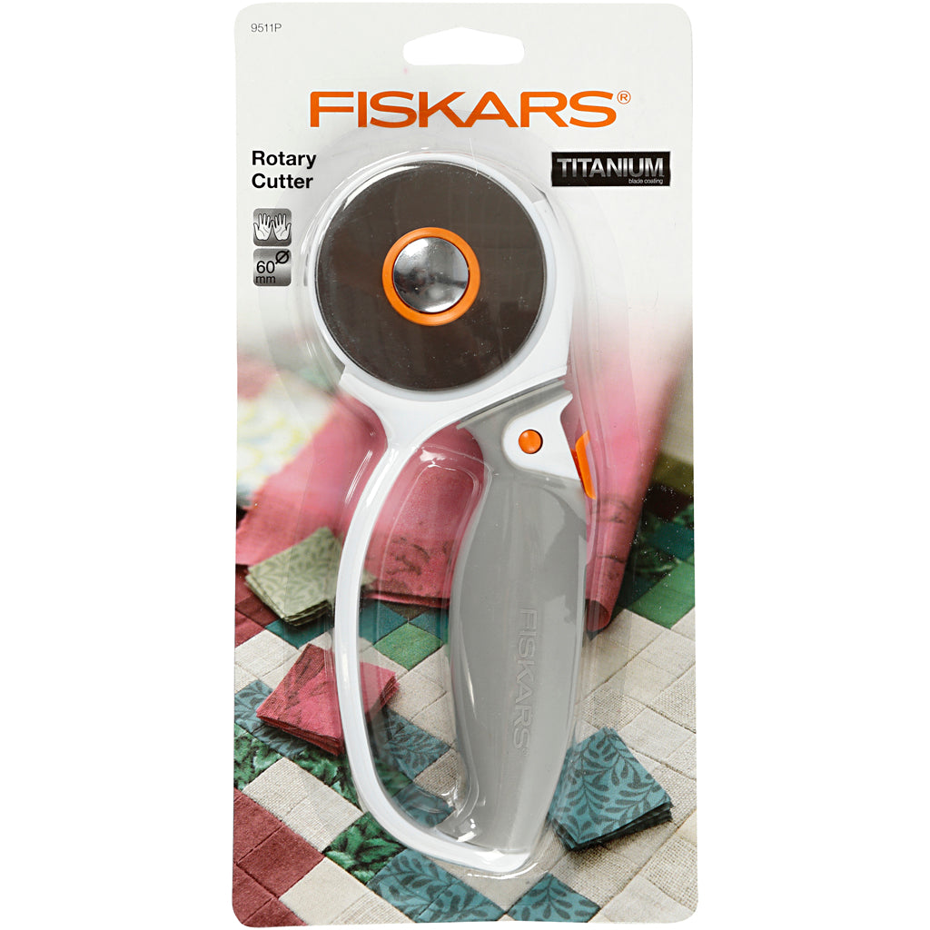 Fiskars Rotary Cutter, both left and right, 1 pc [HOB-9511]