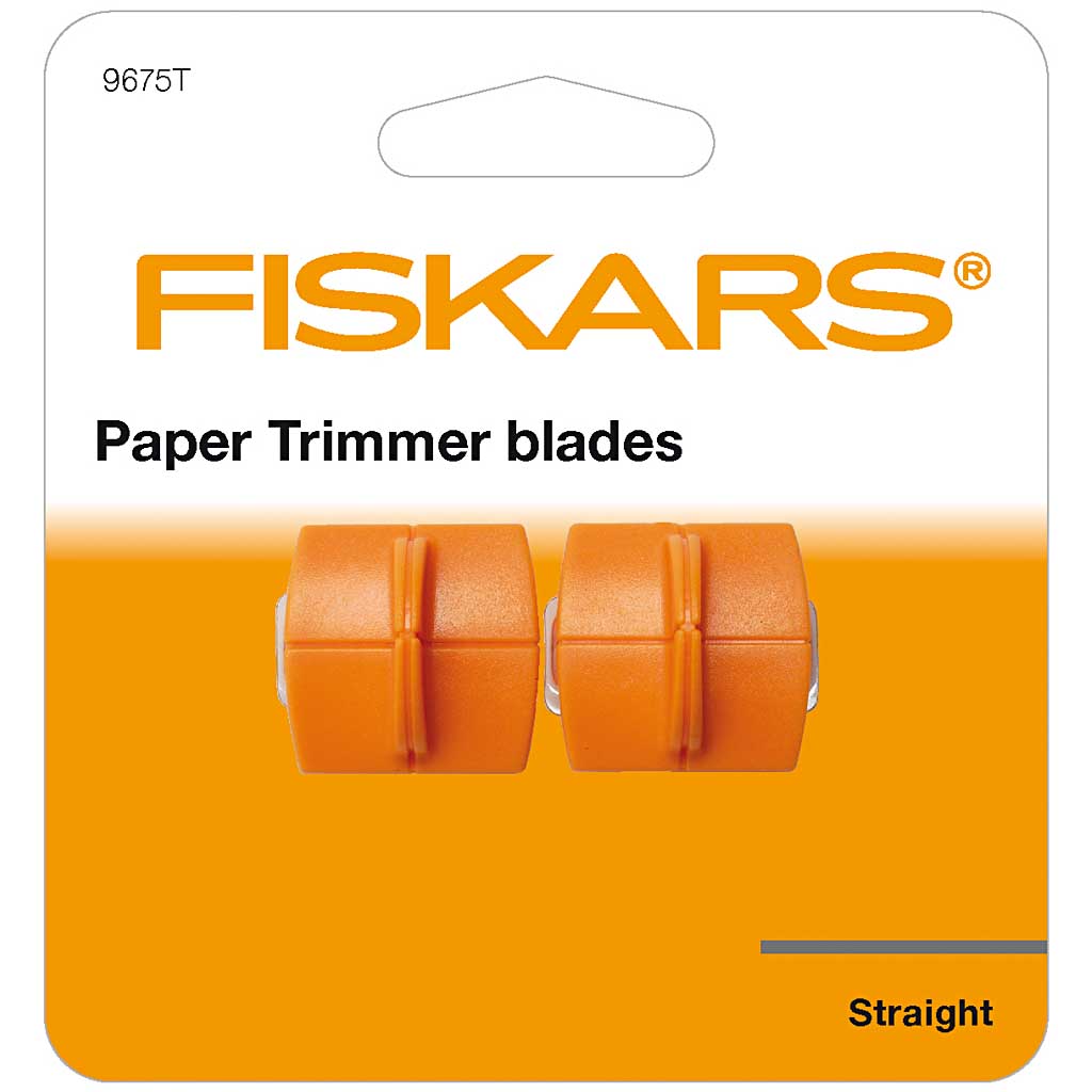 Fiskars Tripletrack Blades For Fiskars Paper Trimmer, 2 pc/ 1 pack [HOB-9675]