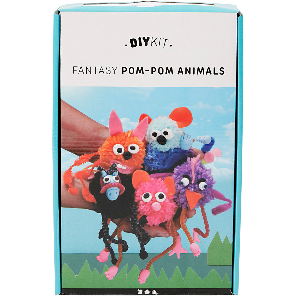 DIY Yarn Kit - Animals, 1 set [HOB-97042]