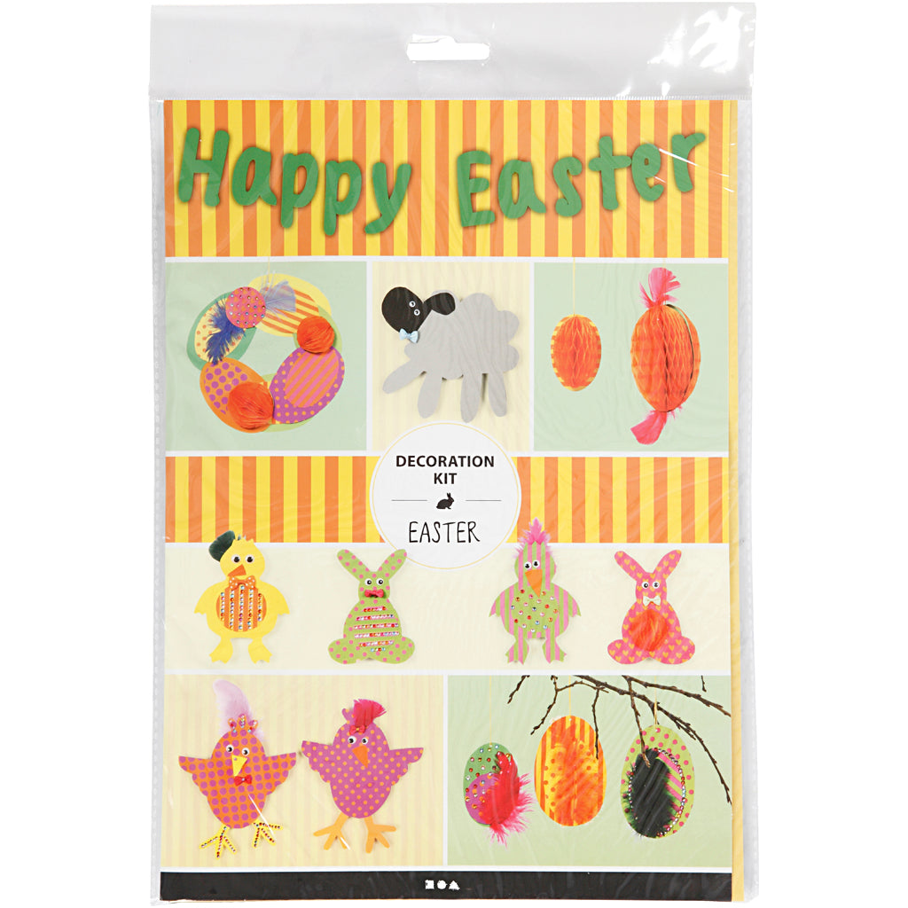 DIY Decorating Kit, bold colours, 1 pack [HOB-97422]