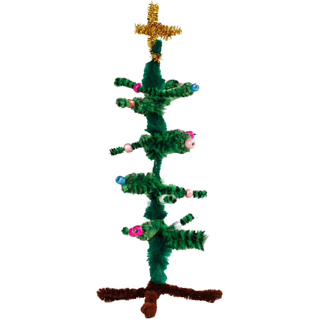 Fun with pegs and pipe cleaners, assorted colours, 1 set [HOB-97434]