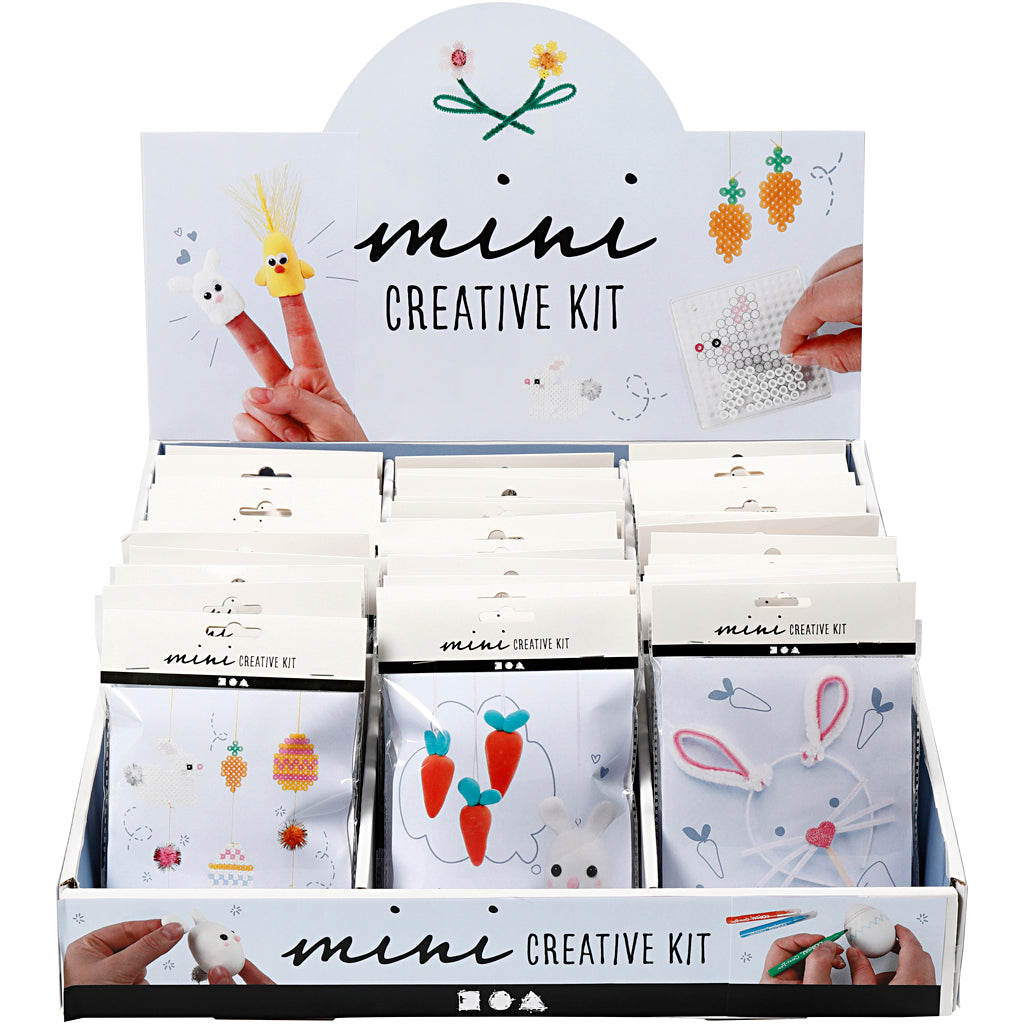 Mini Craft Kit, H: 539 mm, D. 410 mm, W: 460 mm, 54 set/ 1 pack [HOB-977303]
