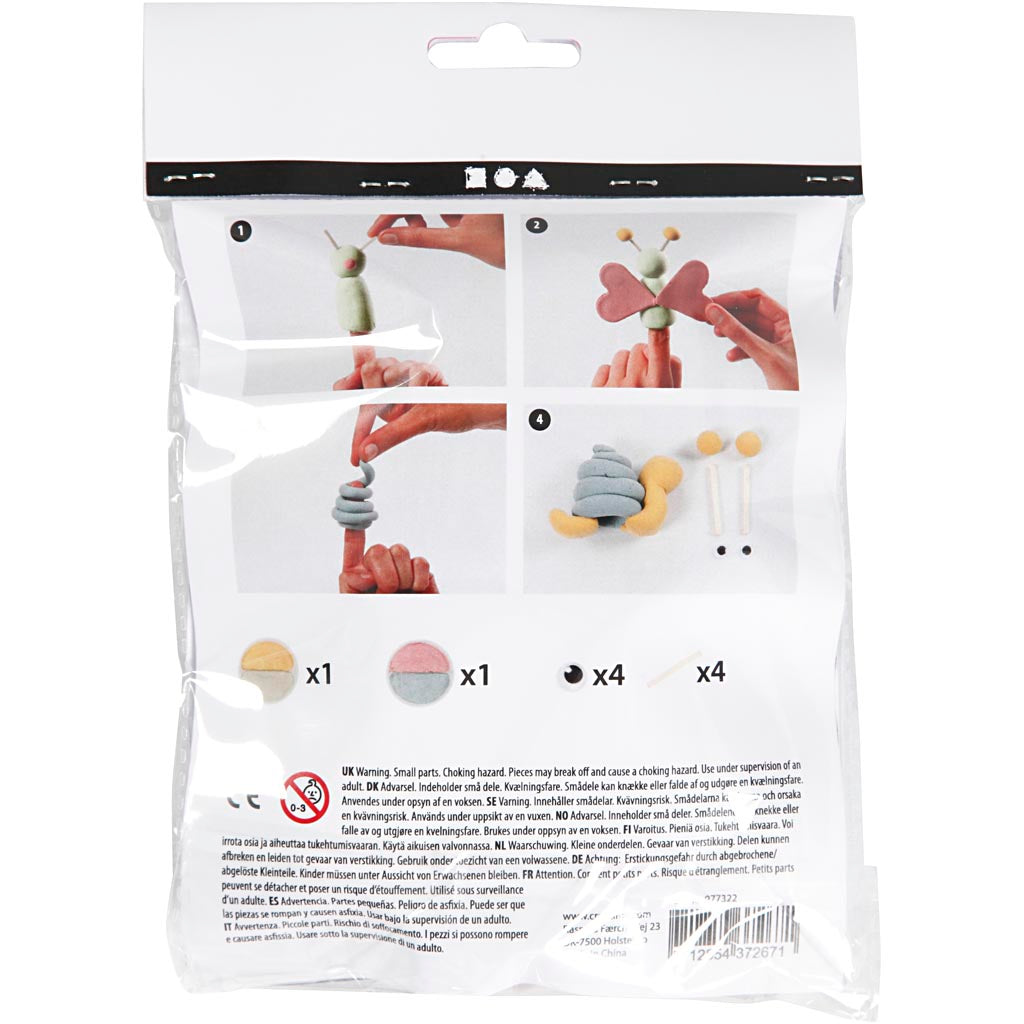 Mini Craft Kit, finger dolls, 1 pack [HOB-977322]