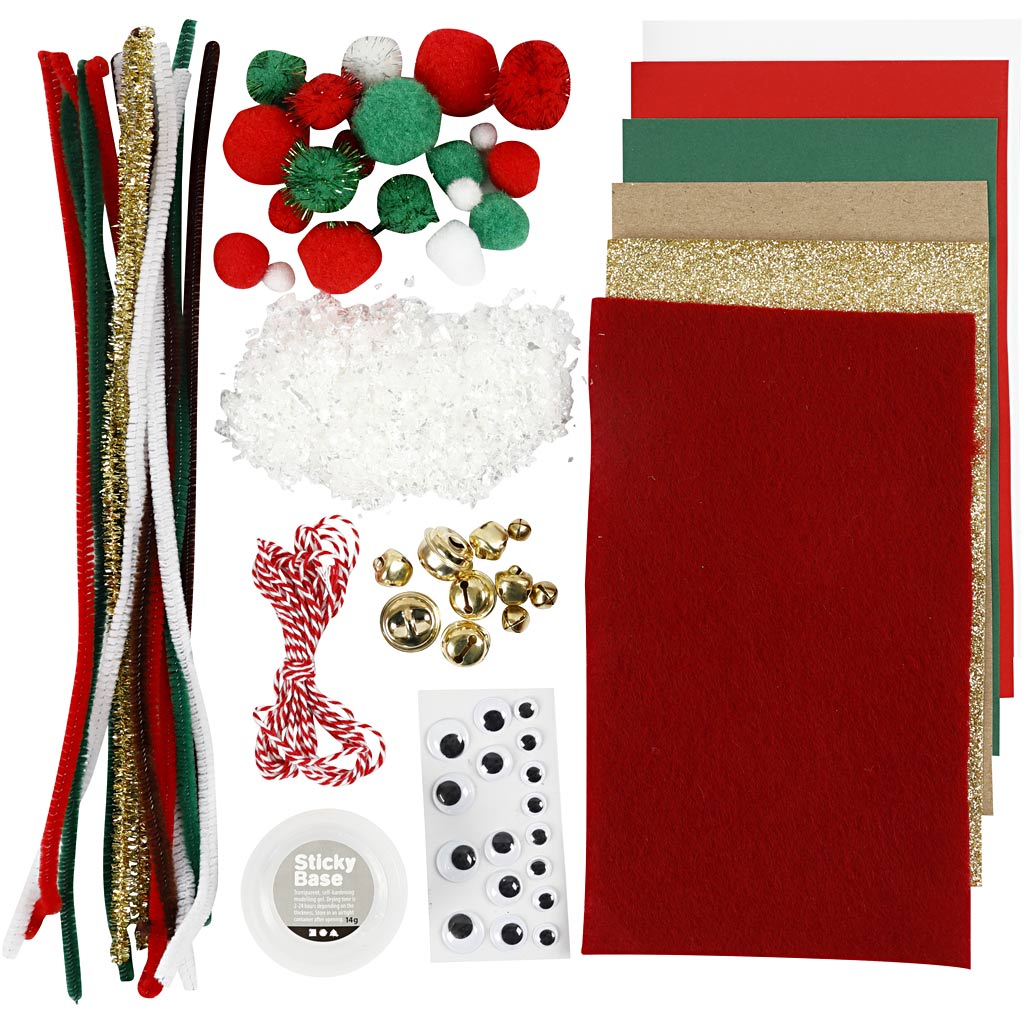 Crafting assortment, Christmas, 1 pack [HOB-977443]
