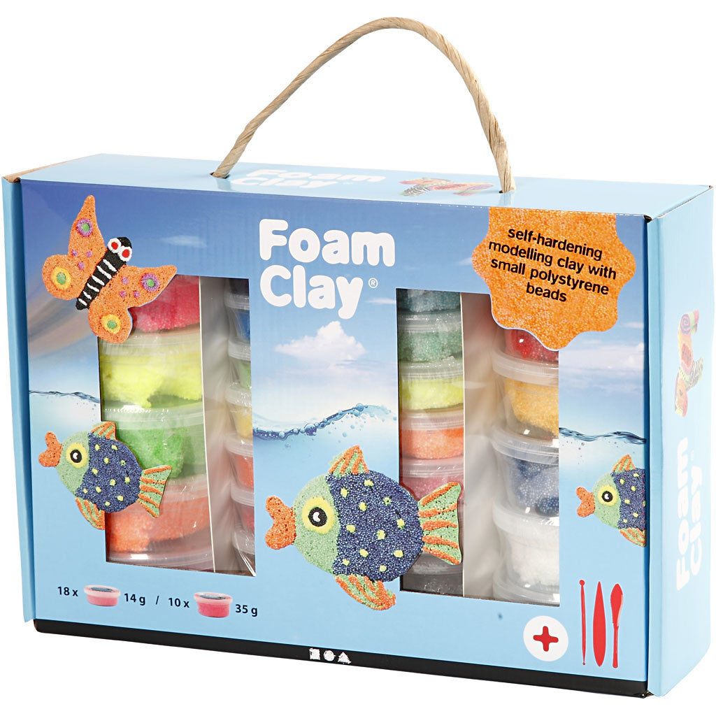Foam Clay® Gift Box, assorted colours, 1 set [HOB-98112]