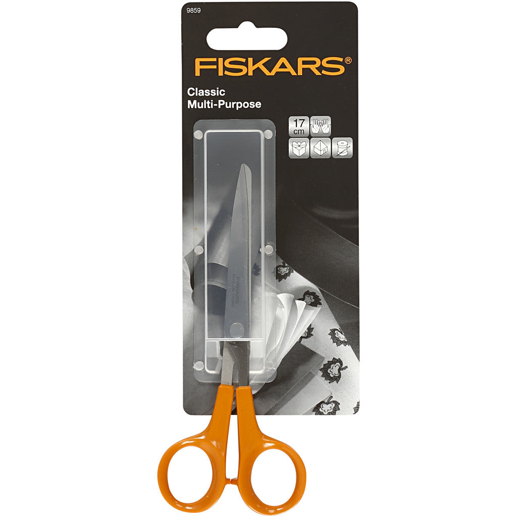 Fiskars Classic Multi Purpose Scissors, L: 17 cm, 1 pc [HOB-9859]