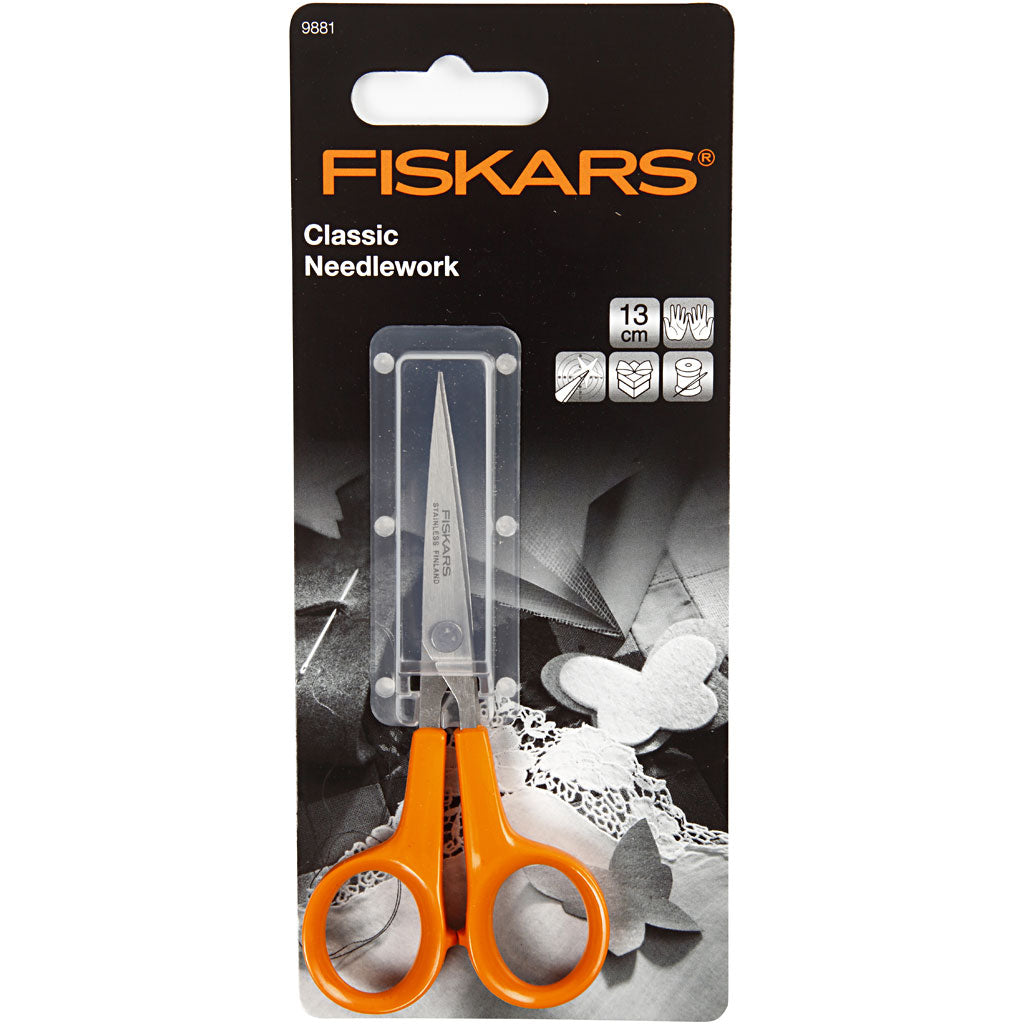 Fiskars Classic Precision Scissors, L: 13 cm, 1 pc [HOB-9881]