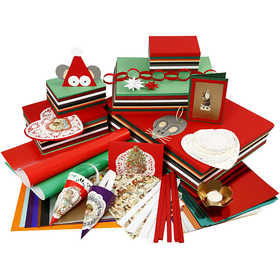 The Traditional Christmas Bargain, assorted colours, 1 set [HOB-99205]