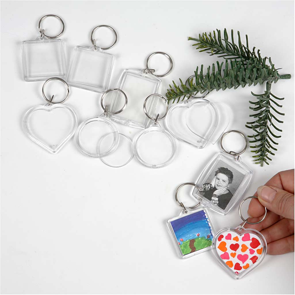 Key Rings, size 40-50 mm, 100 pc/ 1 pack [HOB-99479]