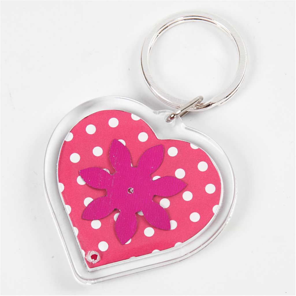 Key Rings, size 40-50 mm, 100 pc/ 1 pack [HOB-99479]