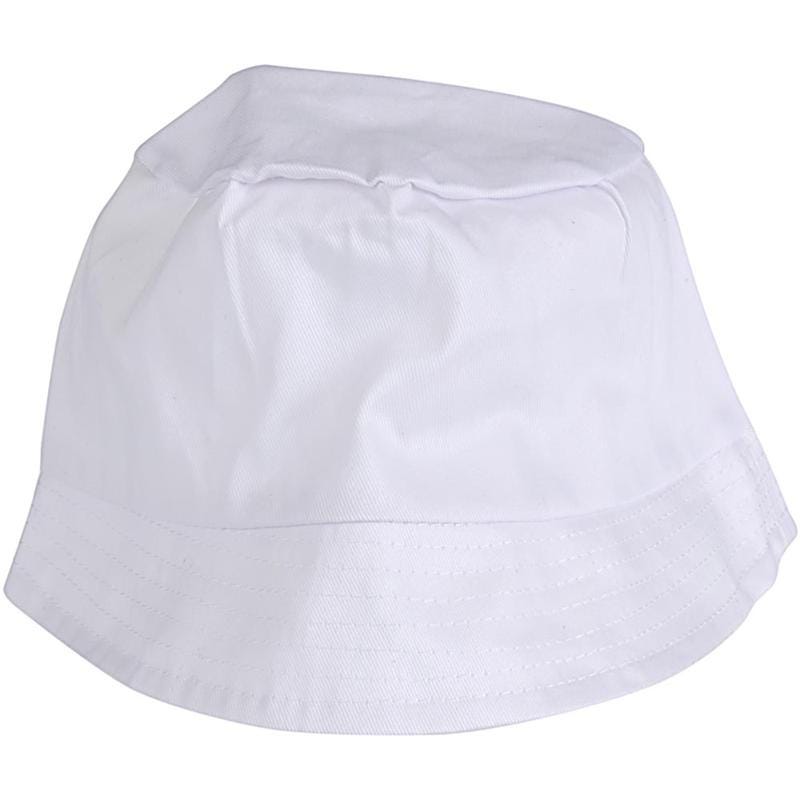 Bucket Hat, size 58 cm, white, 12 pc/ 1 pack [HOB-99579]