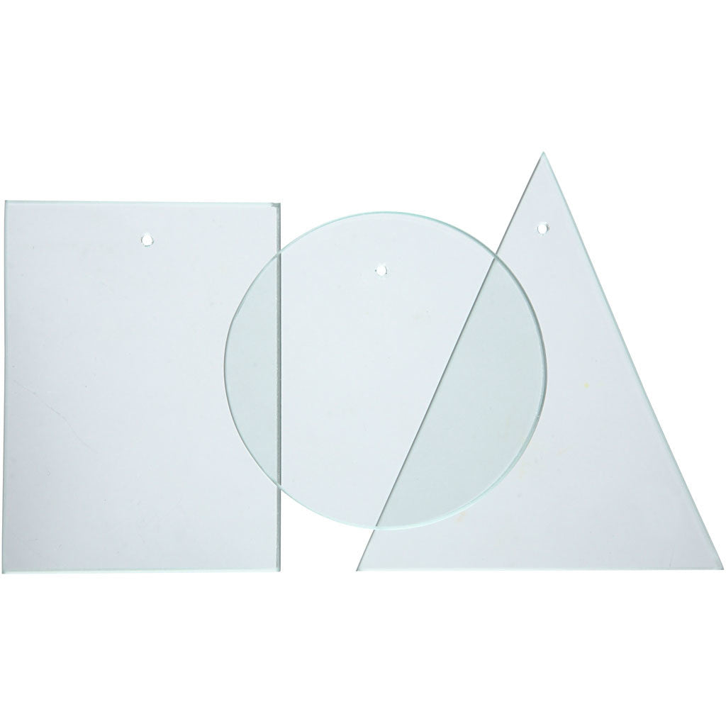 Glass Plate, thickness 3 mm, 3x30 pc/ 1 pack [HOB-99805]