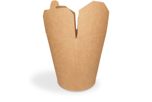 Wok to Go cup 10x11,5 cm 32oz 1000ml kraft (500 pcs) [TK-9987006]