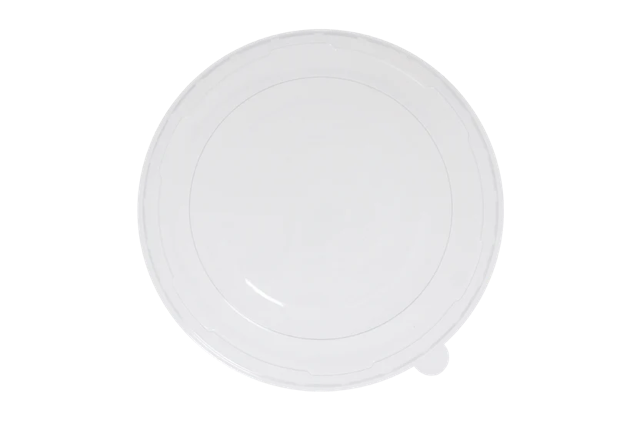 Lid salad Poke Bowl 900ml-1300ml Ø18,4cm transparent stackable (300 pcs) [TK-9987010]