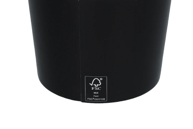Ice cream cup Carton 300ml Ø9 cm 10oz Black FSC®Mix (1000 pcs) [TK-9987089]