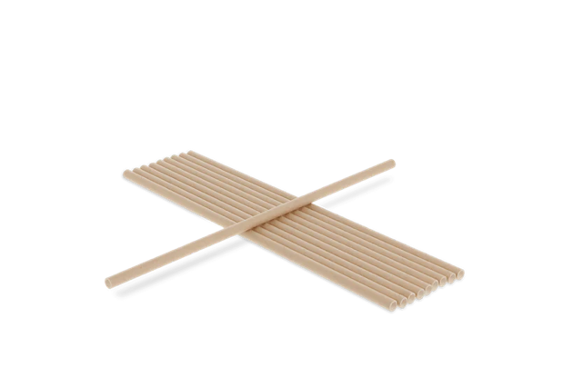 Straws Paper naturel 0,6x23cm (100 pcs) [TK-9987225]