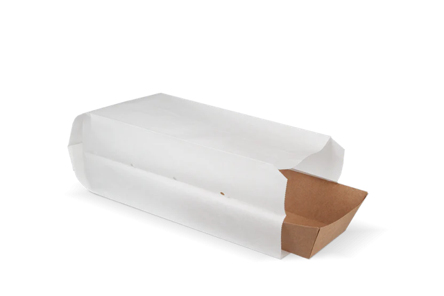 Snack Bags perforated Paper (0.5 pond) 10,5x8,5x27 cm White 45gr (1.800 pcs) [TK-9987485]