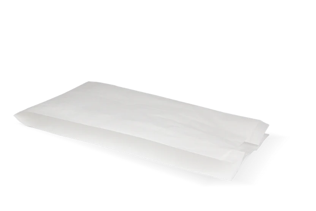 Snack Bags perforated Paper (2 pond) 16x10x31 cm White 45gr (1.100 pcs) [TK-9987489]