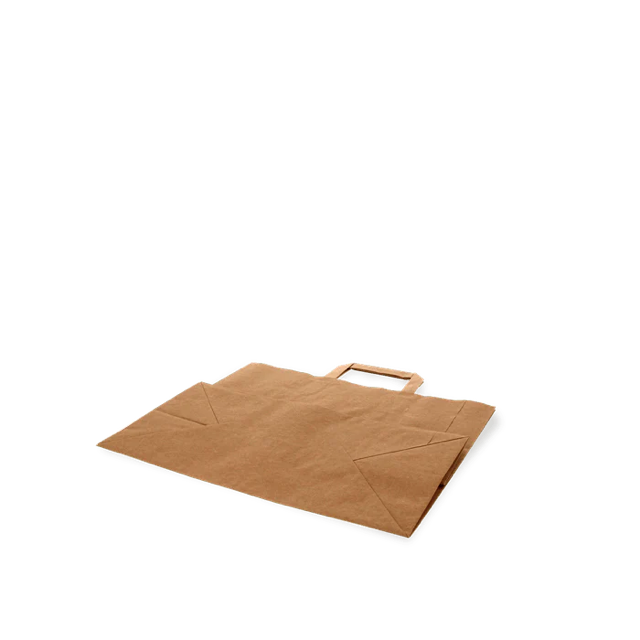 Carrier Bags Paper 32x17x27cm Brown (250 pcs) [TK-9987495]