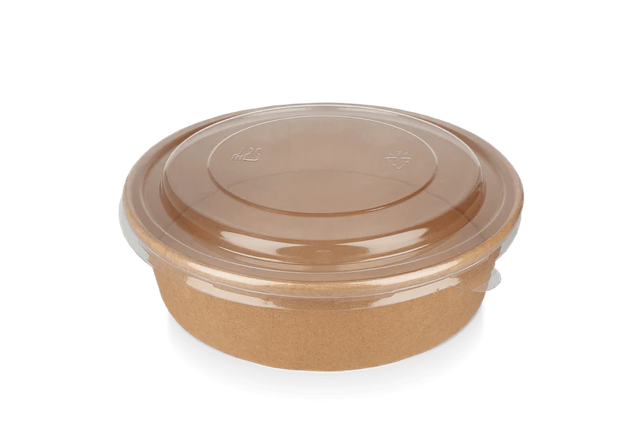 Salad Poke Bowl 900ml 30oz Ø18,4x5cm kraft (300 pcs) [TK-9987587]