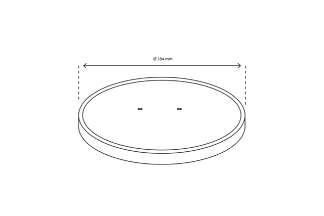 Lid salad Poke Bowl 900-1300ml Ø18,4cm kraft (150 pcs) [TK-9987597]